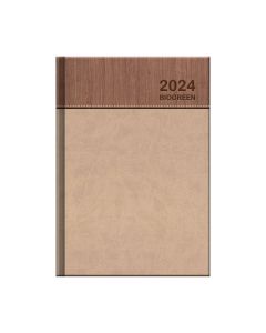 Denný diár na rok 2024 „Biogreen“, D30, 14,2 x 20,4 cm