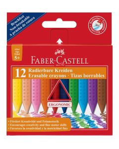 Voskovky Faber Castell Grip, súprava 12 ks
