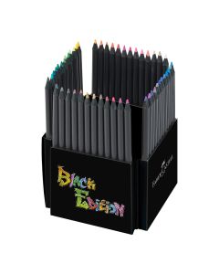 Farbičky Faber Castell Black Edition, trojhranné, 50 ks