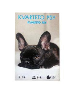 Hracie karty Kvarteto „psy“