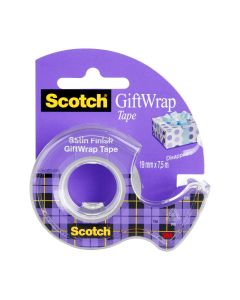 Lepiaca páska 3M Scotch® GiftWrap na balenie darčekov, 19 mm x 7,5 m, s dispenzorom