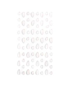 Dekoračné samolepiace perličky, 6 mm, 72 ks, kvapôčky