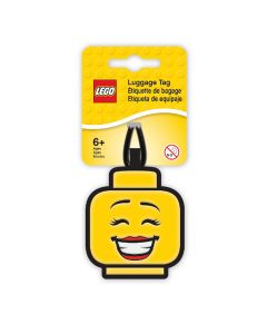 Visačka na batožinu „LEGO® ICONIC, hlava dievčaťa“