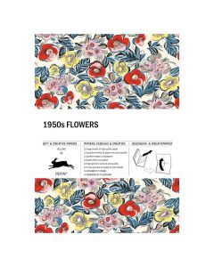Baliaci a kreatívny papier v knihe The Pepin Press „kvety 1950“