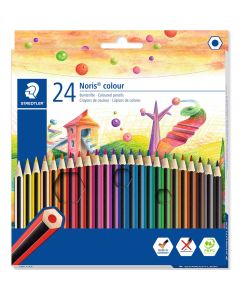 Farbičky Staedtler Noris® colour 185, súprava 24 ks