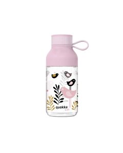 Tritánová fľaša s pútkom Quokka Kids „Birds“, 430 ml