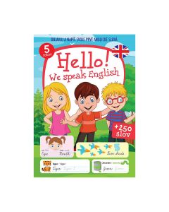 Zábavný zošit „Hello - We speak english“