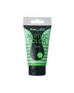 Akrylová farba Pentel, fluorescentná zelená, 75 ml