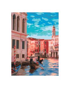 Maľovanie podľa čísel „Benátky“, 30 x 40 cm