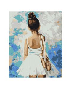 Maľovanie podľa čísel „Malá baletka“ 30 x 40 cm