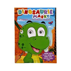 Zábavný zošit „Dinosaurie masky“
