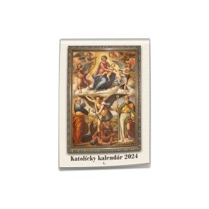 Nástenný kalendár 2024 „Katolícky kalendár“, NK09, 16,5 x 23,5 cm