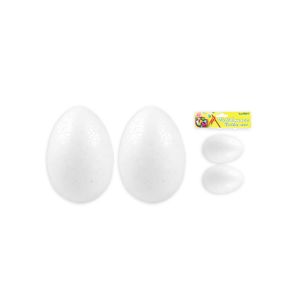 Polystyrénové vajíčka, 9 cm, 2 ks