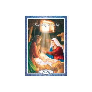 Nástenný kalendár na rok 2024 „Katolícky kalendár“, N56, 24 x 34 cm