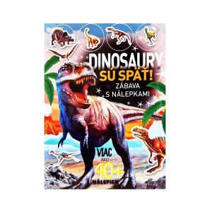 Zábavný zošit „Dinosaury sú späť s nálepkami“