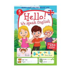 Zábavný zošit „Hello - We speak english“