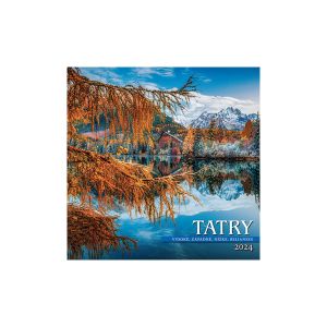Nástenný kalendár na rok 2024 „Tatry“, N48, 33 x 33 cm