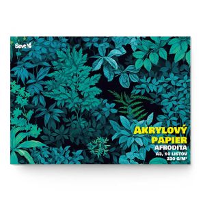 Papier na akrylové farby Ševt „Afrodita“, A3, 230 g/m², 10 listov