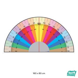 Uhlomer pod dvere 180°, 160 x 80 cm, samolepiaca nálepka na podlahu ŠEVT FLOOR