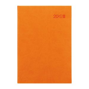 Týždenný diár 2024 „Viva“, 14,8 x 21 cm, oranžový