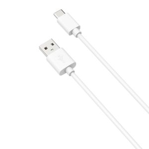 Kábel Yenkee YCU SE 325 WH USB-A/USB-C, 1,5 m, biely