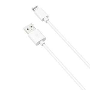 Kábel Yenkee YCU SE 625 WH USB A/Lightning, 1,5 m, biely