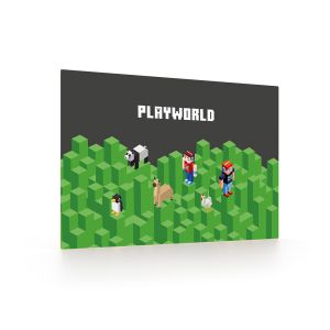 Podložka na stôl „Playworld“, 2024, 40 x 60 cm