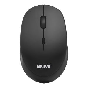 Bezdrôtová PC myš Marvo WM103BK, tichá, čierna
