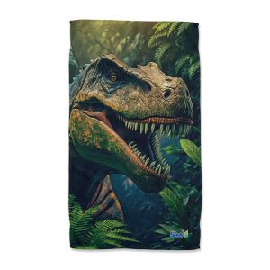 Detský uterák na ruky „AI – T-rex“, 30 x 50 cm