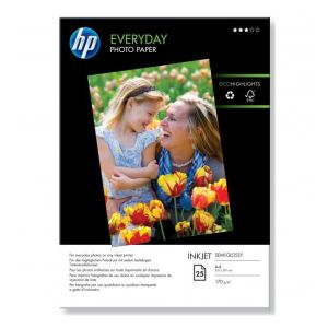 Fotopapier HP Everyday Glossy Q5451A, A4 200 g, atramentová tlač, 25 hárkov