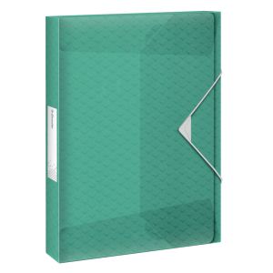 Box na spisy s gumičkou Esselte Colour‘Breeze A4, 4cm, PP, zelený