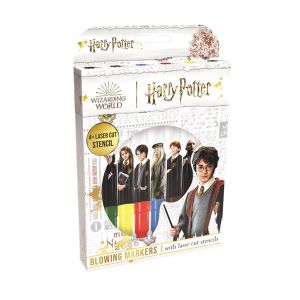 Fúkacie fixky „Harry Potter“, súprava 6 ks + šablóny