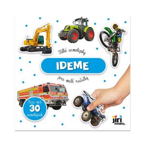 Veľké samolepky pre malé ručičky „Ideme“