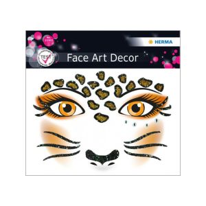 Samolepky na tvár FACE-ART kamienky, mix motívov