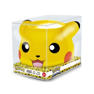 3D hrnček Pokemon - Pikachu, 475 ml