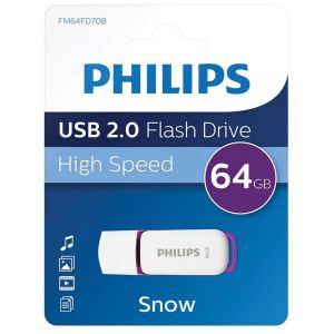 USB kľúč 64 GB, Philips Snow FM64FD70B-0, USB 2.0