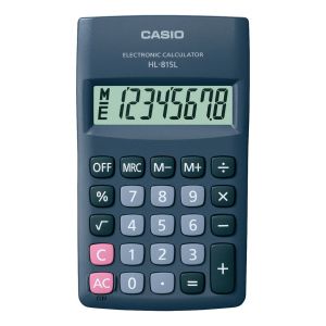 Kalkulačka vrecková Casio HL 815L BK, 8-miestna