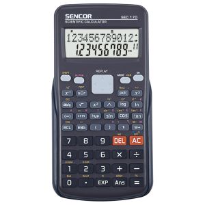 Kalkulačka Sencor SEC 170, s matematickými funkciami, 10 + 2 miestna