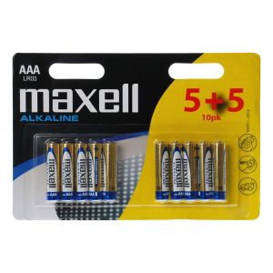 Batérie Maxell Micro AAA LR03, alkalické, 10 ks