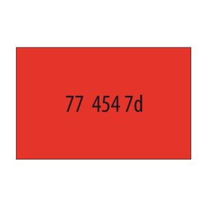 Etikety do etiketovacích klieští Contact, obdĺžnikové, 25 x 16 mm, červené