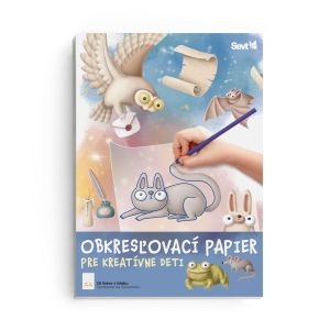 Obkresľovací papier pre kreatívne deti, A4, 20-listový blok