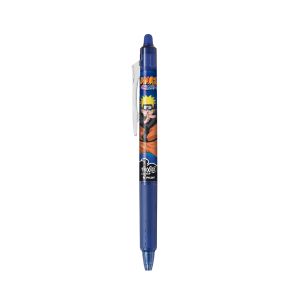 Gumovacie pero Pilot FriXion Clicker „Naruto“, 0,7 mm, modré