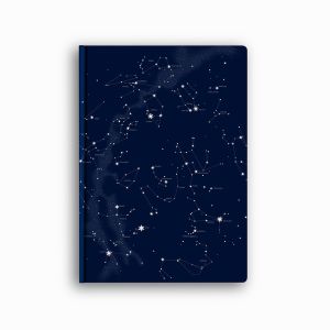 Záznamová kniha Ševt A4 „hviezdy“, 2023, 144 listov, linajková