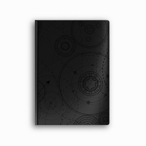 Záznamová kniha Ševt A4 „kruhy“, 2023, 144 listov, linajková