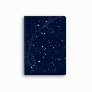 Záznamová kniha Ševt A5 „hviezdy“, 2023, 144 listov, linajková