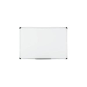 Biela magnetická tabuľa v hliníkovom ráme, 90 x 120 cm