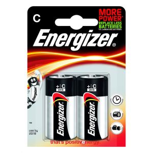 Batérie Energizer Base C/2 baby LR14, 1,5 V, alkalické, 2 ks