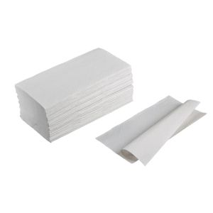Skladané papierové utierky typu ZZ, jednovrstvové, šedé, 250 ks