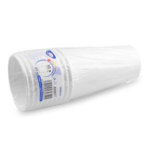 Papierové poháre, 510 ml, biele, 10 ks