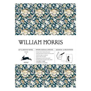 Baliaci a kreatívny papier v knihe The Pepin Press „William Morris“